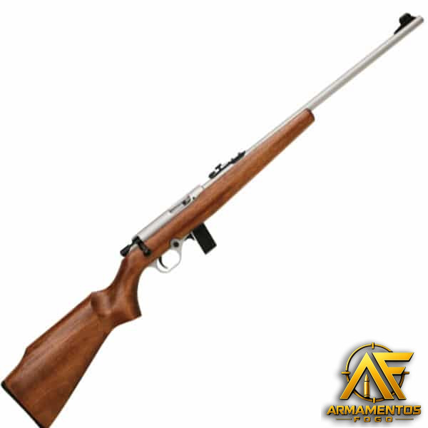 RIFLE CBC 8022 CALIBRE 22 LR 10 TIROS MADEIRA CROMADO 1 RIFLE CBC 8022 CALIBRE 22 LR 10 TIROS MADEIRA CROMADO